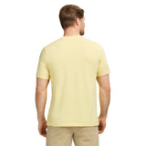 SALTWATER SOFT WASH POCKET TEE - LEMON MERINGUE
