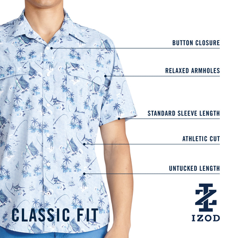 SUNSHIELD PERFORMANCE PRINTED SHIRT - ATOMIZER