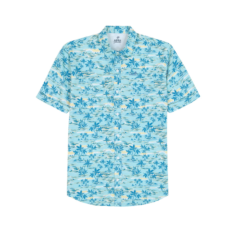 SUNSHIELD PERFORMANCE SHORT SLEEVE PRINTED SHIRT - ATOMIZER
