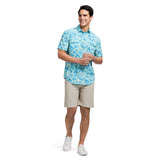 SUNSHIELD PERFORMANCE SHORT SLEEVE PRINTED SHIRT - ATOMIZER