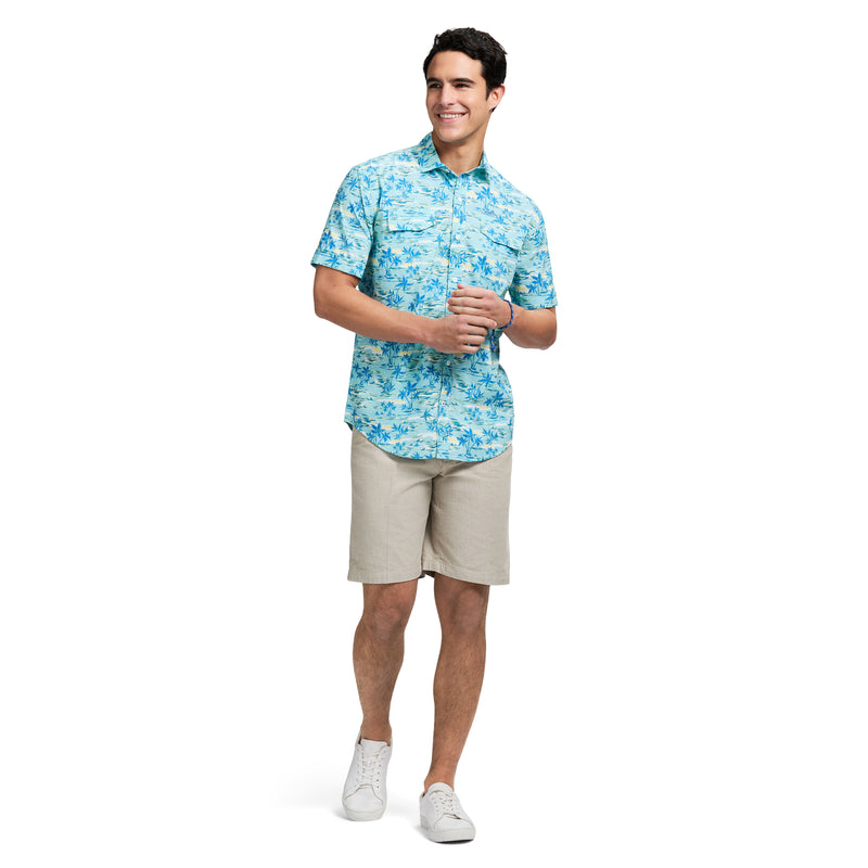 SUNSHIELD PERFORMANCE PRINTED SHIRT - ATOMIZER