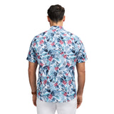 SUNSHIELD PERFORMANCE SHORT SLEEVE PRINTED SHIRT - HOLLY BERRY