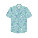 SUNSHIELD PERFORMANCE SHORT SLEEVE PRINTED SHIRT - WASABI