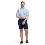BIG & TALL PERFORMANCE COMFORT LONG SLEEVE PLAID BUTTON DOWN SHIRT - ATOMIZER