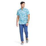DOCKSIDE SHORT SLEEVE CHAMBRAY PRINTS - ATOMIZER