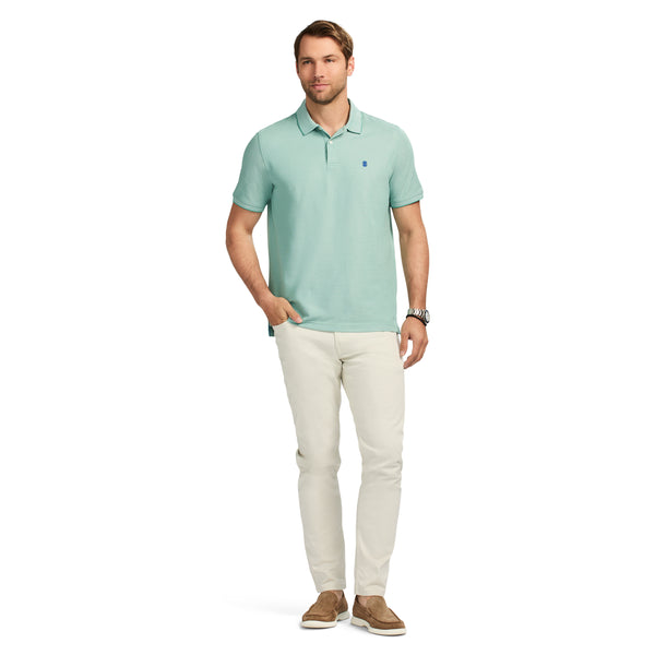 ADVANTAGE PERFORMANCE SHORT SLEEVE POLO - BERYL GREEN