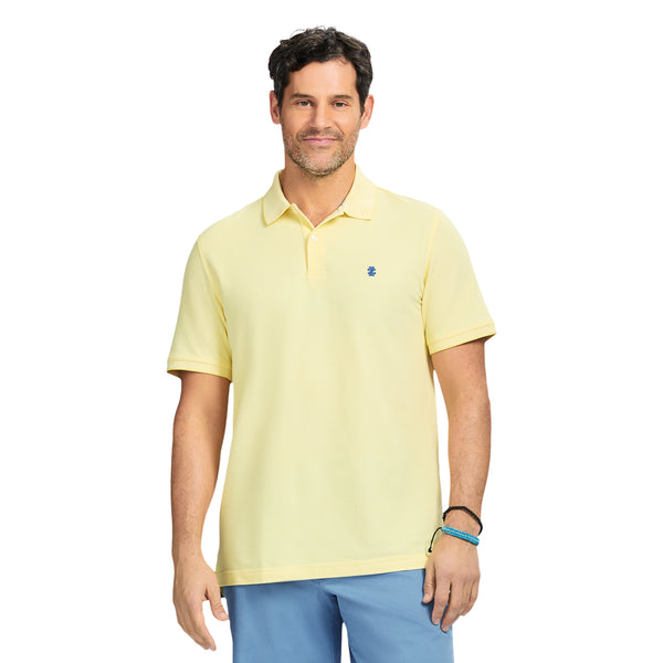 ADVANTAGE PERFORMANCE SHORT SLEEVE POLO - LEMON MERINGUE