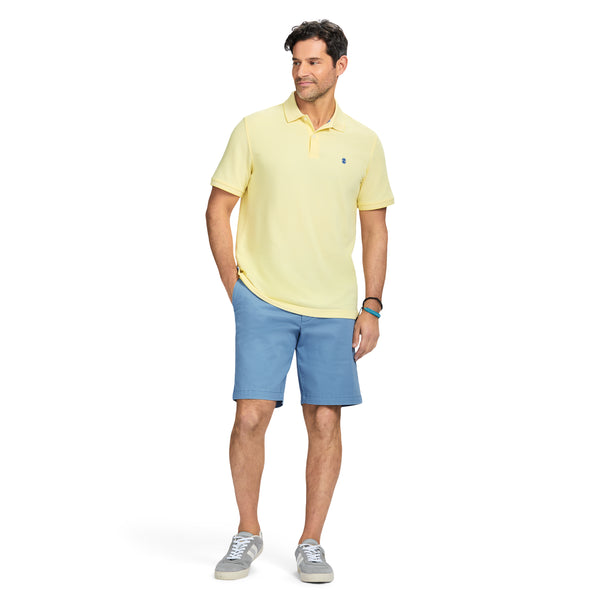 ADVANTAGE PERFORMANCE SHORT SLEEVE POLO - LEMON MERINGUE