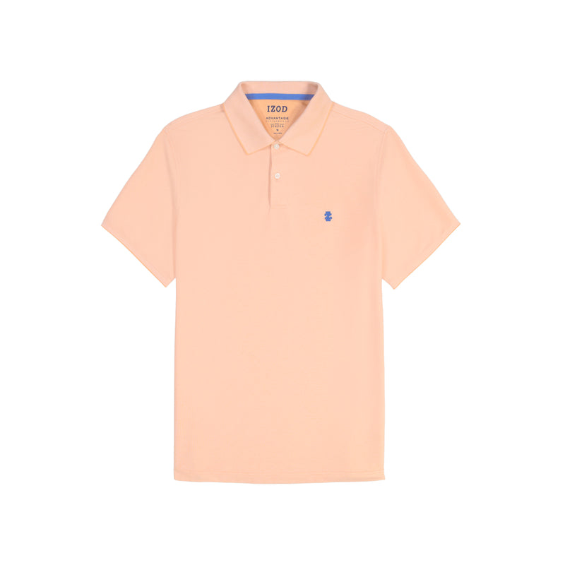 ADVANTAGE PERFORMANCE SHORT SLEEVE POLO - CANTALOUPE