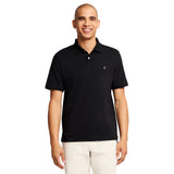 INTERLOCK SHORT SLEEVE POLO - BLACK