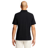 INTERLOCK SHORT SLEEVE POLO - BLACK