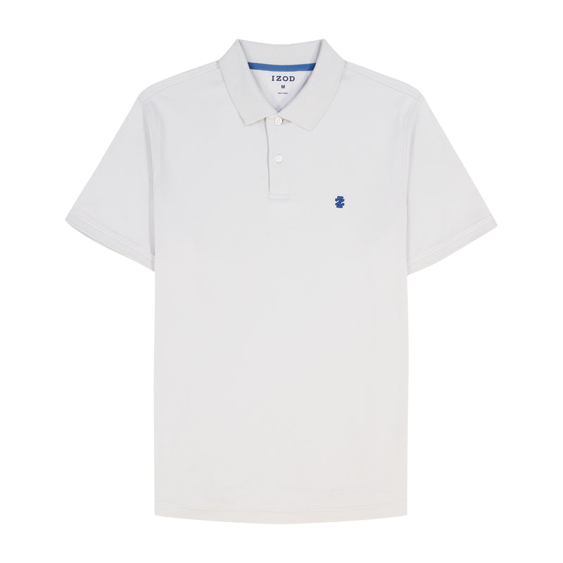 INTERLOCK SHORT SLEEVE POLO - HARBOR MIST
