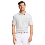 INTERLOCK SHORT SLEEVE POLO - HARBOR MIST