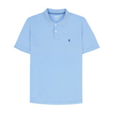 INTERLOCK SHORT SLEEVE POLO - CORNFLOWER BLUE