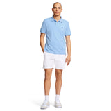 INTERLOCK SHORT SLEEVE POLO - CORNFLOWER BLUE