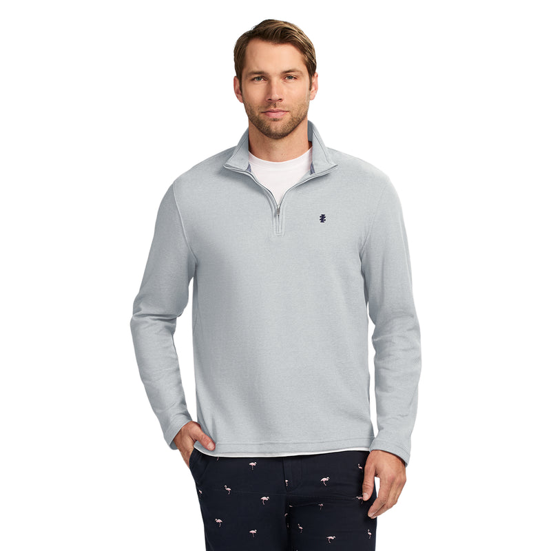 PERFORMANCE COMFORT QUARTER ZIP - SMOKED PEARL