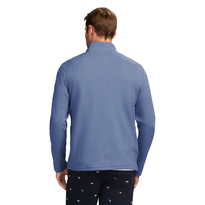 PERFORMANCE COMFORT QUARTER ZIP - MEDIEVAL BLUE