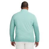 BIG & TALL PERFORMANCE COMFORT QUARTER ZIP - BERYL GREEN