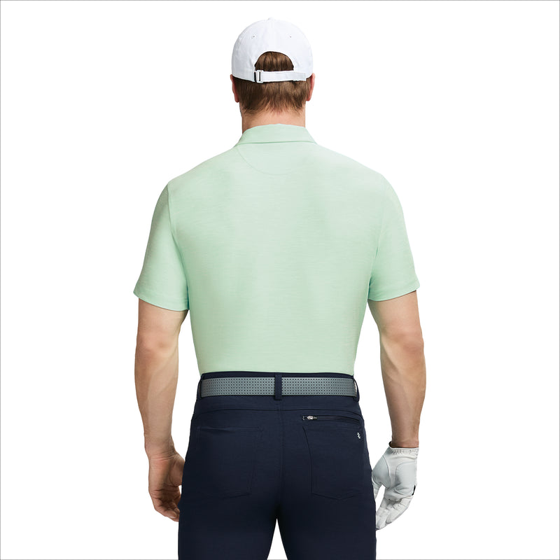 GOLF SWINGFLEX ELITE TITLEHOLDER POLO - BIRDS EGG GREEN