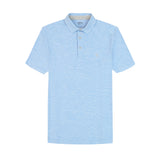 GOLF SWINGFLEX ELITE TITLEHOLDER POLO - PLACID BLUE