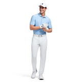 GOLF SWINGFLEX ELITE TITLEHOLDER POLO - PLACID BLUE