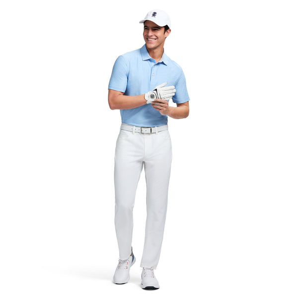 GOLF SWINGFLEX ELITE TITLEHOLDER POLO - PLACID BLUE