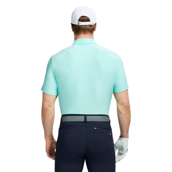 SWINGFLEX ELITE GOLF SHORT SLEEVE POLO - LIMPET SHELL