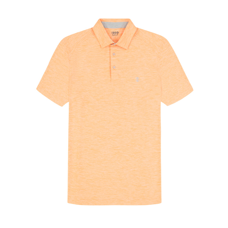 SWINGFLEX ELITE GOLF SHORT SLEEVE POLO - CANTALOUPE