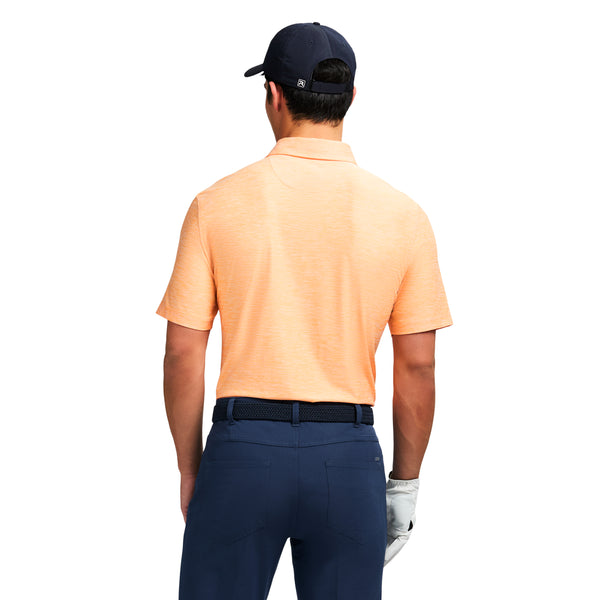 SWINGFLEX ELITE GOLF SHORT SLEEVE POLO - CANTALOUPE