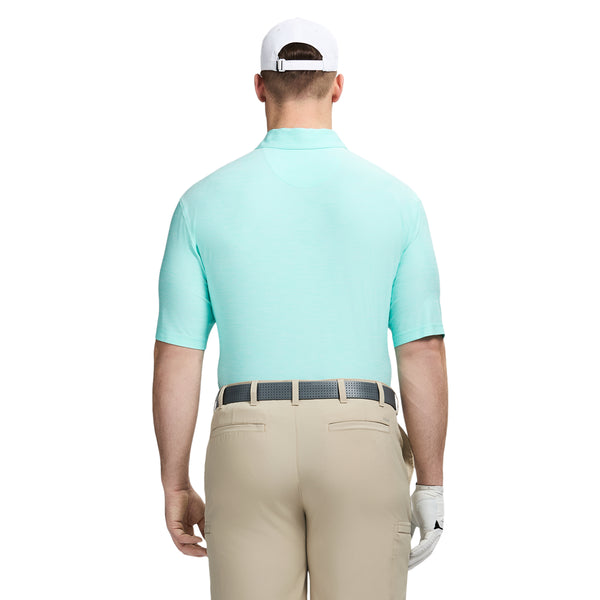 BIG & TALL SWINGFLEX ELITE GOLF SHORT SLEEVE POLO - LIMPET SHELL