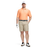 BIG & TALL GOLF SWINGFLEX ELITE POLO - CANTALOUPE
