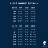 BIG & TALL GOLF SWINGFLEX ELITE POLO - CANTALOUPE