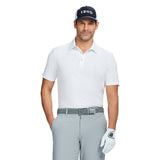 GOLF SWINGFLEX MESH POLO - BRIGHT WHITE
