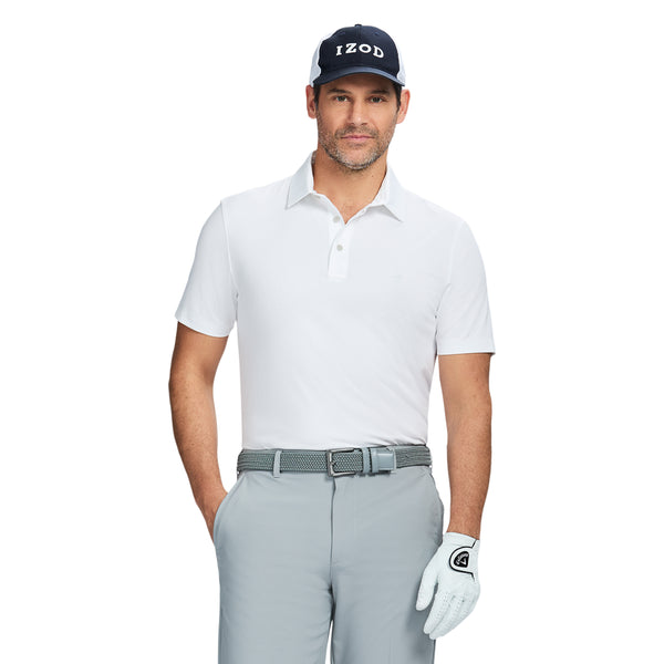 SWINGFLEX PERFORMANCE MESH POLO - BRIGHT WHITE