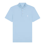 GOLF SWINGFLEX MESH POLO - PLACID BLUE