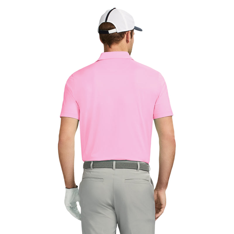 SWINGFLEX PERFORMANCE MESH POLO - PRISM PINK