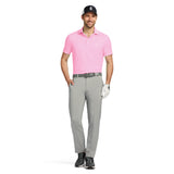 GOLF SWINGFLEX MESH POLO - PRISM PINK