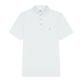 BIG & TALL GOLF SWINGFLEX MESH POLO - BRIGHT WHITE