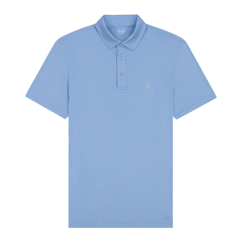 BIG AND TALL SWINGFLEX PERFORMANCE MESH POLO - PLACID BLUE