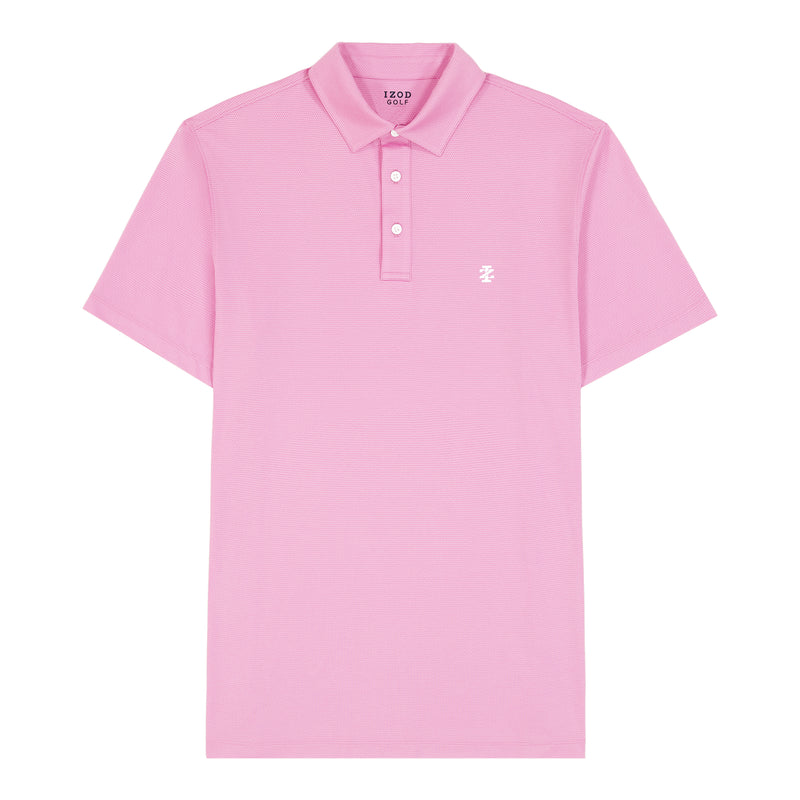 BIG AND TALL SWINGFLEX PERFORMANCE MESH POLO - PRISM PINK