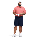 BIG & TALL GOLF SWINGFLEX MESH POLO - DUBARRY