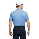 GOLF SWINGFLEX ELITE STRIPE POLO - PLACID BLUE