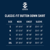 BREEZE SHORT SLEEVE PRINTED BUTTON DOWN SHIRT - BRIGHT WHITE