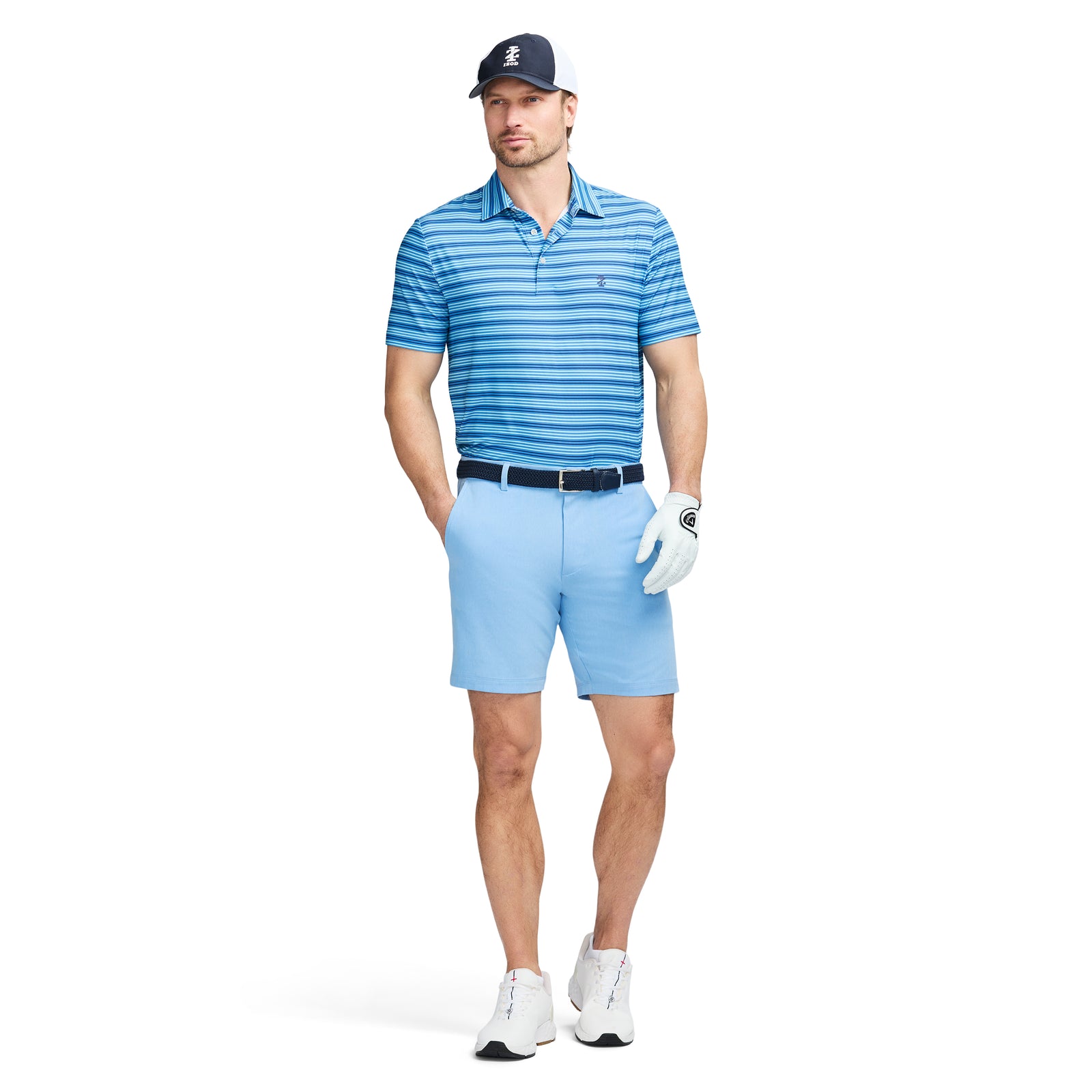Swingflex Elite Short Sleeve Stripe Golf Polo - Regatta – IZOD