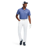 GOLF SWINGFLEX ELITE PRINTED POLO - SKIPPER BLUE