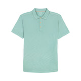 DOCKSIDE SLUB SHORT SLEEVE POLO - BERYL GREEN