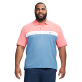 BIG & TALL ADVANTAGE PERFORMANCE SHORT SLEEVE STRIPE POLO - DUBARRY