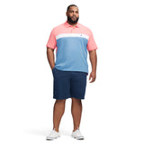 BIG & TALL ADVANTAGE PERFORMANCE SHORT SLEEVE STRIPE POLO - DUBARRY