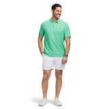 ADVANTAGE PERFORMANCE SHORT SLEEVE POLO - JADE CREAM