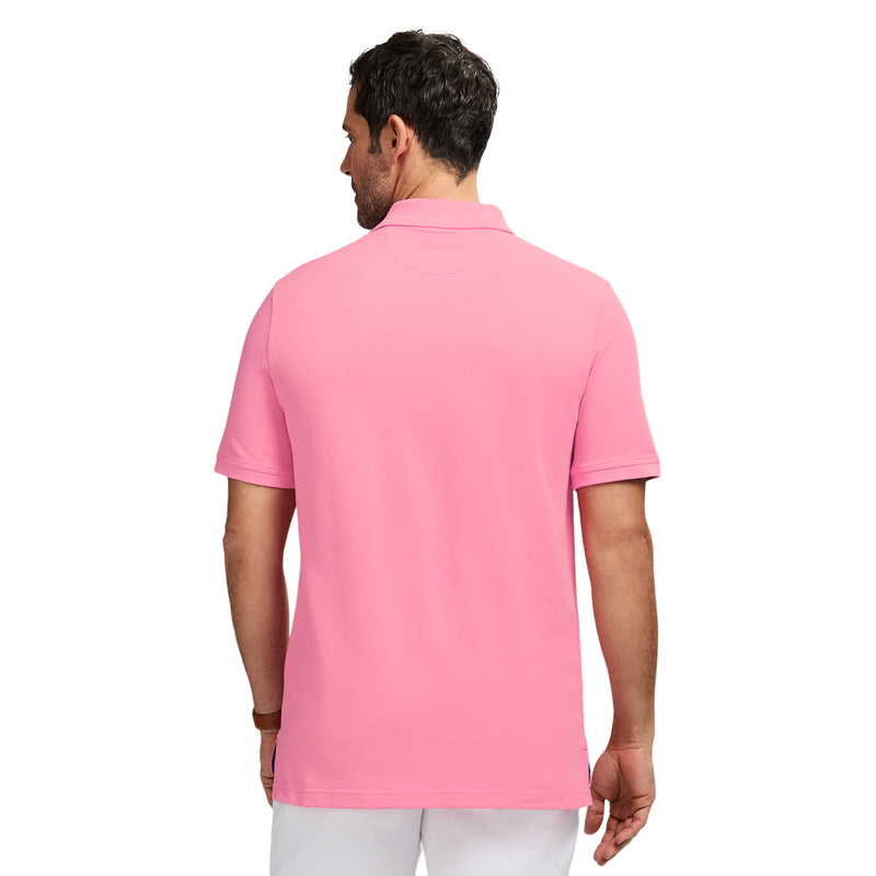 ADVANTAGE PERFORMANCE SHORT SLEEVE POLO - PINK CARNATION